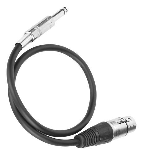 Cable Xlr A Trs De Interconexión Balanceada Hembra De 6,35 M