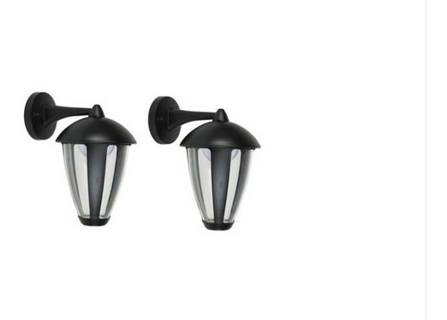 Set X 2 Faroles Para Muro 2 Luces Led Rana