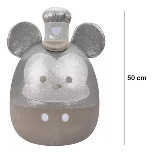 Squishmallows 50cm Mickey Vapor Willie 100 Anos Disney