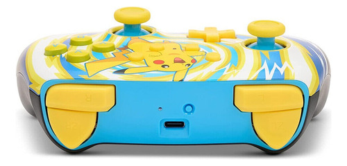 Control Nintendo Switch Pikachu Vortex Wired 3m Original