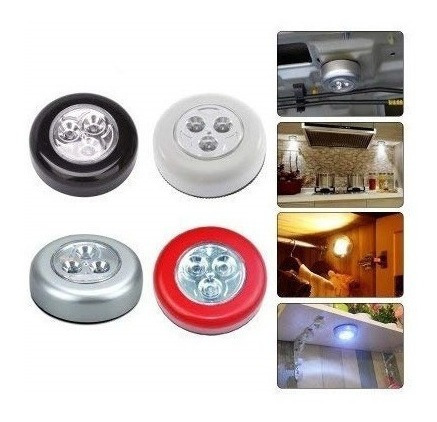 Lámpara Led Táctil A Pila Ideal Para Roperos Muebles