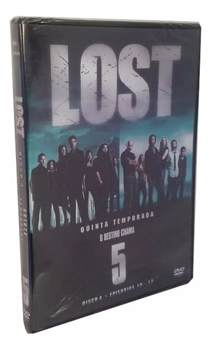 Dvd Lost Disco 4 - Eps 10-12 5ª Temp - Abc Stúdios