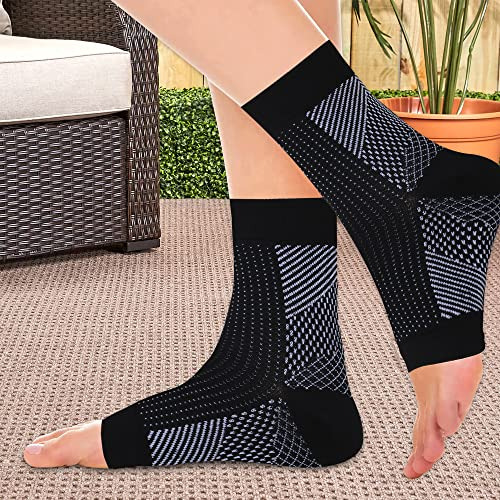 Calcetines De Compresión Para Fascitis Plantar, Manga De Co