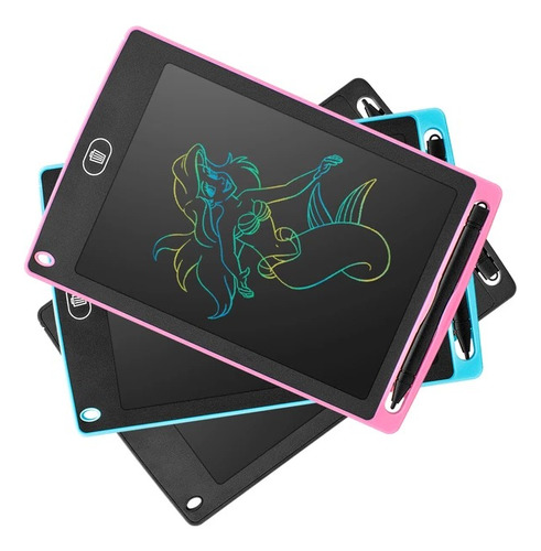 Tablet Niños Magica Dibujo Tablero Led Borrable 12 Pulgadas