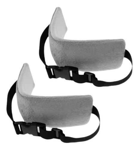2x Correas De Almohada De Reposapiés Almohada De Gris