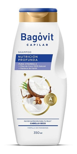 Shampoo Bagovit A Capilar Nutricion Profunda 350ml