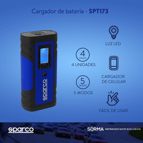 Imagen 2 de 10 de Mini Compresor Portatil 3 Boquillas Pantalla Lcd Luz Led