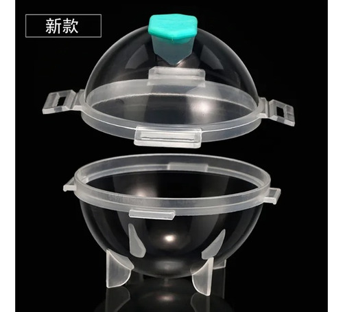 Molde Para Hielo Esfera De 15cm De Diametro Transparente