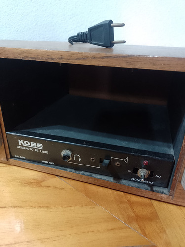 Pasacasette-radio Am-pm,equipo Caja Parlante (a Conectar) Marrón