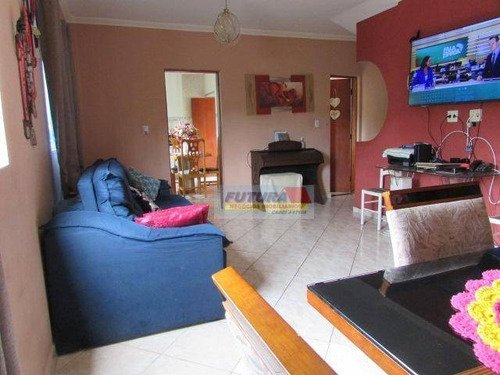 Sobrado Com 3 Dormitórios À Venda, 138 M² Por R$ 585.000,00 - Centro - São Vicente/sp - So0343