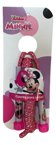 12 Cuerda Saltar Juguete Mayoreo Niña Frozen Minnie Princesa Color Fucsia