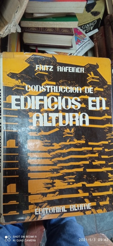 Libro Construcción De Edificios En Alturas. Fritz Rafeiner