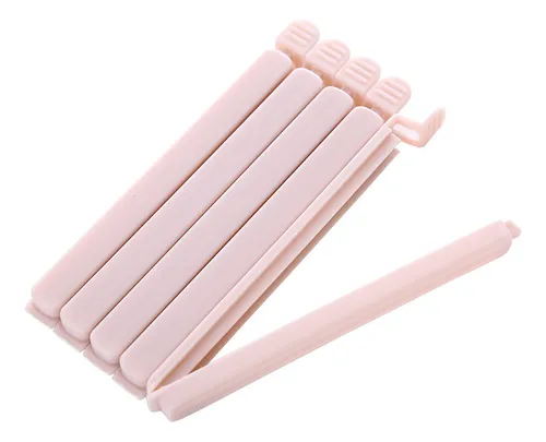 Clips Para Sellar Cerrar Bolsas Comida Ganchos Pinzas X 10