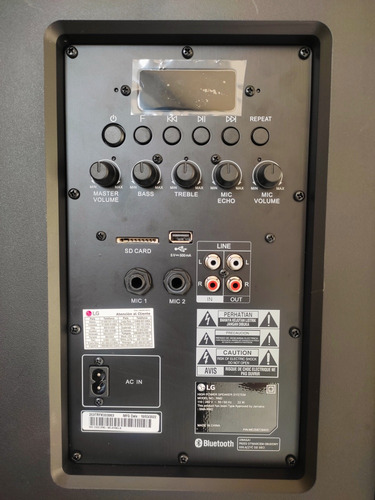 Corneta Bluetooth LG Modelo Rm2 Serie Xboom Nueva