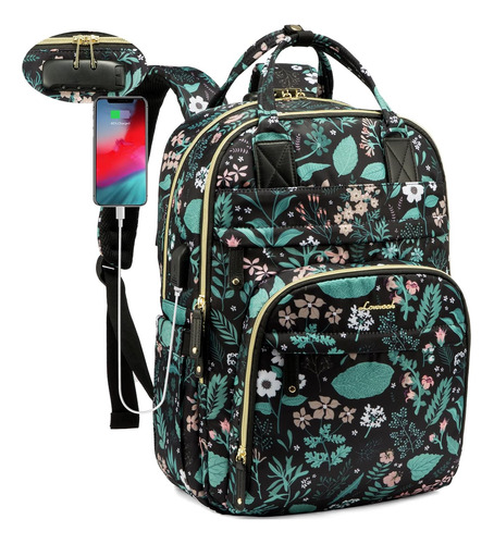 Mochila Para Portátil Lovevook Para Mujer, Gran Capacidad De