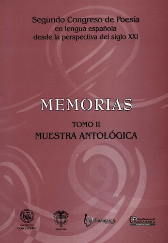 Libro Segundo Congreso De Poesía En Lengua Española. Tomo I