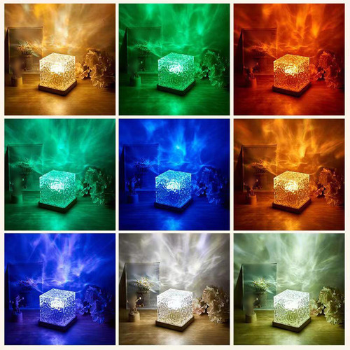 // Lámpara De Mesa Con Proyector Para Ola Del Océano
