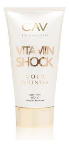 Cav Vitamin Shock  Gold Quinoa Anti Frizz X 150gr