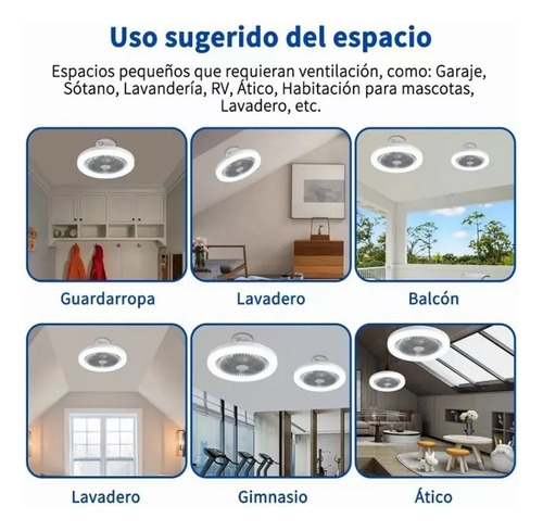 Li 3 Mod Ventilador De Techo Con Lampara Led Con Control