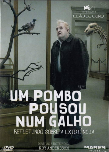 Um Pombo Pousou Num Galho Refletindo Sobre A Existência