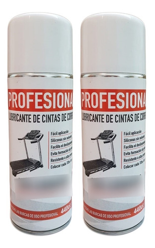 Silicona  Aerosol Lub-(2) Unid Cintas Correr Prof Servicegym