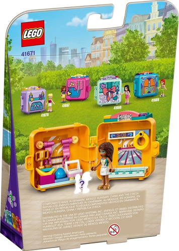 Imagem 5 de 8 de Lego Para Menina Friends Cubo De Natação Da Andrea - 41671