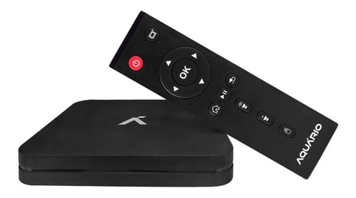 Smart Tv Box 4k Conversor Tvbox Android Aquário Stv-3000