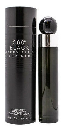 Edt 3.4 Onzas 360 Black Por Perry Ellis Para Hombre En Spray