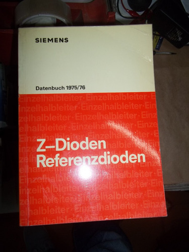 Siemens  Z Dioden Referenzdioden  1975  1976