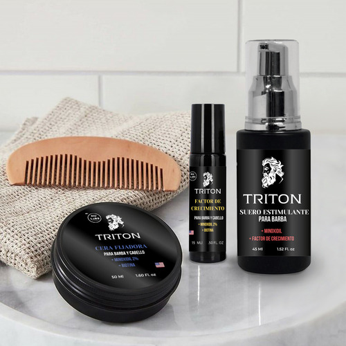 Balsamo Crecimiento De Barba Y Bigote Con Minoxidil