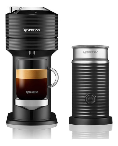 Cafetera Nespresso Vertuo Next + Aeroccino