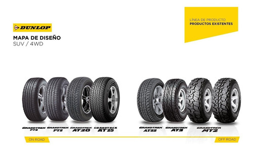 Cubierta 235/60r16 (100h) Dunlop Grandtrek At3