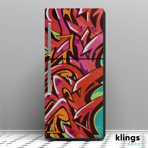 Imagen 8 de 10 de Vinilos Decorativos Para Heladera Plotter Heladeras