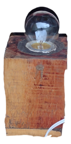 Velador. De. Madera. 220. V Aceite Vinico