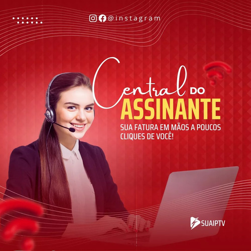 Pack 50 Artes P/ Iptv - Editáveis No Canva P Divugação