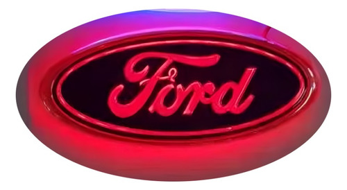 Luz Led Con Logotipo De Coche Con Emblema Ford Genial 23*9cm