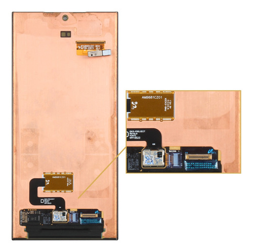 Srjtek Pantalla Original Para Samsung S23 Ultra 5g S918e/b