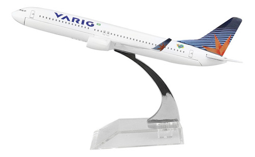 Varig - Miniatura Aeronave Comercial Boeing 737