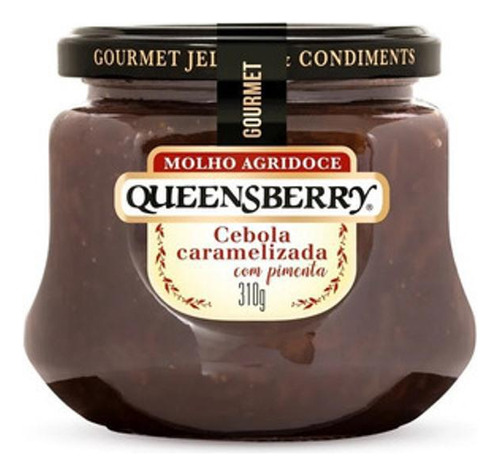 Molho Agridoce Queensberry Cebola Caramelizada Pimenta 310g