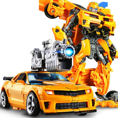 Juguete Para Niños Con Robot Deformidad Aleación Bumblebee