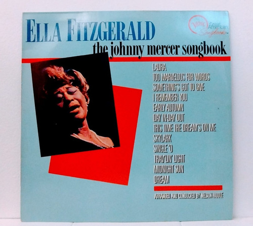 Ella Fitzgerald The Johnny Mercer Song Book Lp Disco Vinil