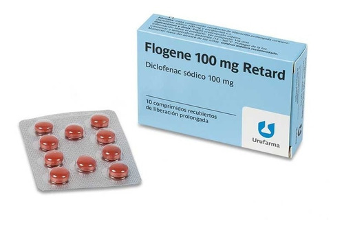 Flogene Retard 100mg - 10 Comprimidos