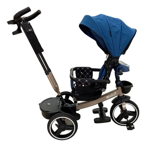 Imagen 4 de 7 de Triciclo Paseador Asiento Reversible Ebaby