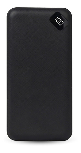 Power Bank Gadnic 25000 Mah Bateria Recargable Celular Usb Color Negro