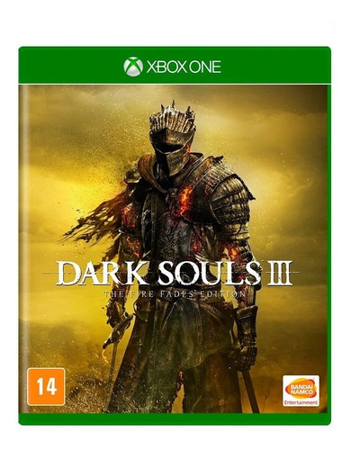Jogo Mídia Física Dark Souls 3 The Fire Fades Para Xbox One