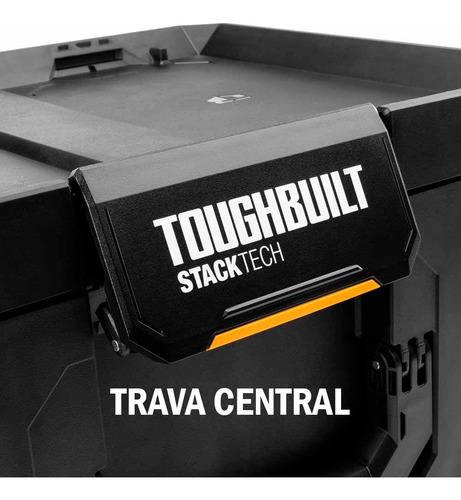 Caixa De Ferramentas Grande Toughbuilt Empilhável Reforçada