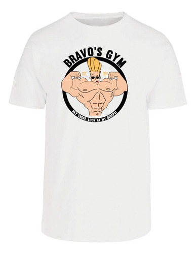 Playera Bravo´s Gym Johnny Bravo