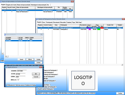 Sistema Para Controle De Eventos