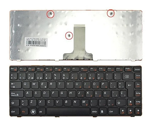 Teclado Notebook Lenovo  G470 G475 V470 B470 Y Mas