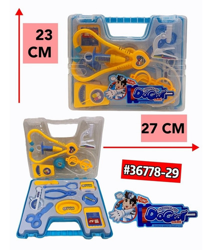 Imagen 1 de 1 de Set De Herramientas De Doctor Juguete Para Niños